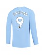 Manchester City Erling Haaland #9 Replika Hemmakläder 2023-24 Långärmad
